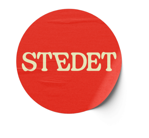 Stedet Sticker